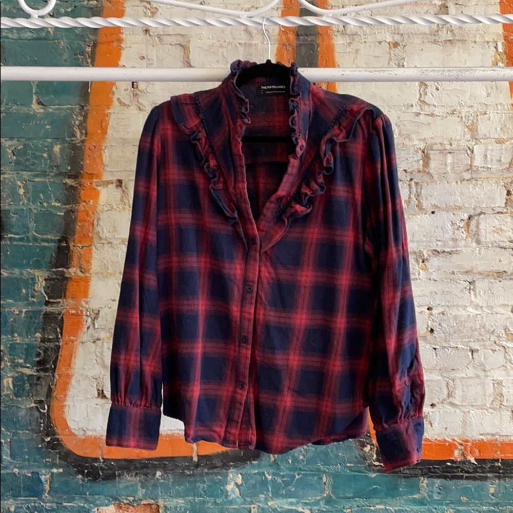 The Fifth Label Plaid Shirt LARGE
